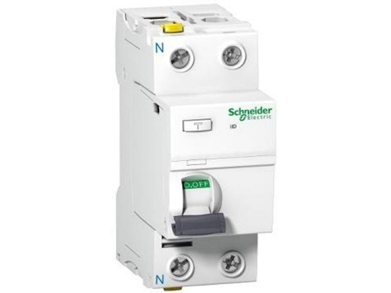 Schneider Electric Acti9 residual current circuit breaker 2P 16A Double