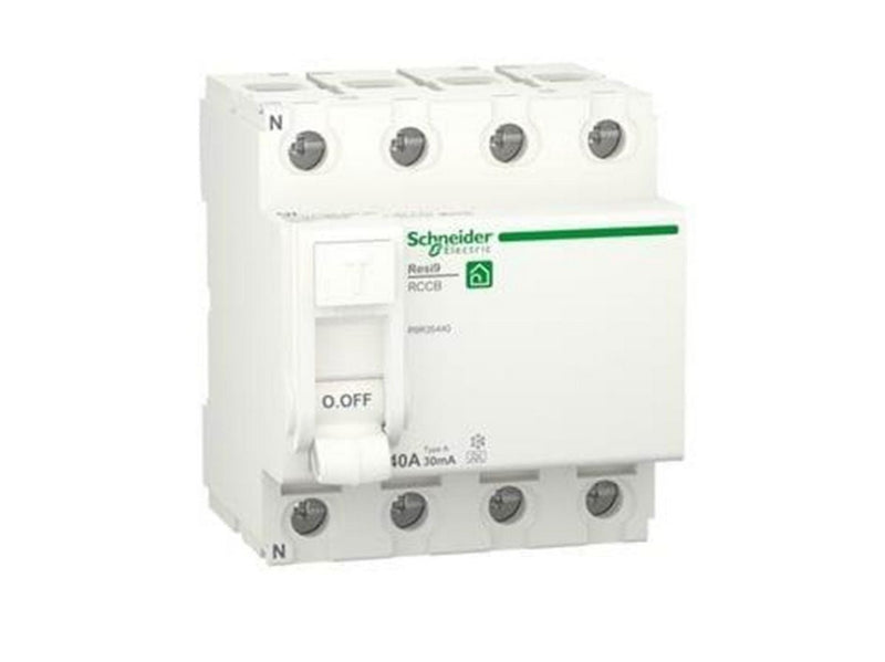 Schneider Electric Resi9 XP RCD/HPFI residual current circuit breaker 4P 40A