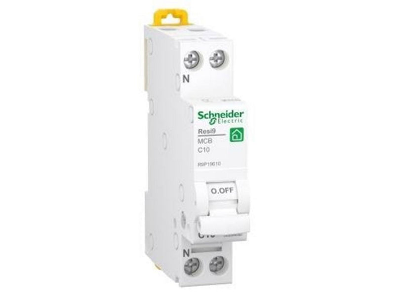 Schneider Electric Resi9 XP MCB/circuit breaker 1PN C-characteristic 10A 6kA