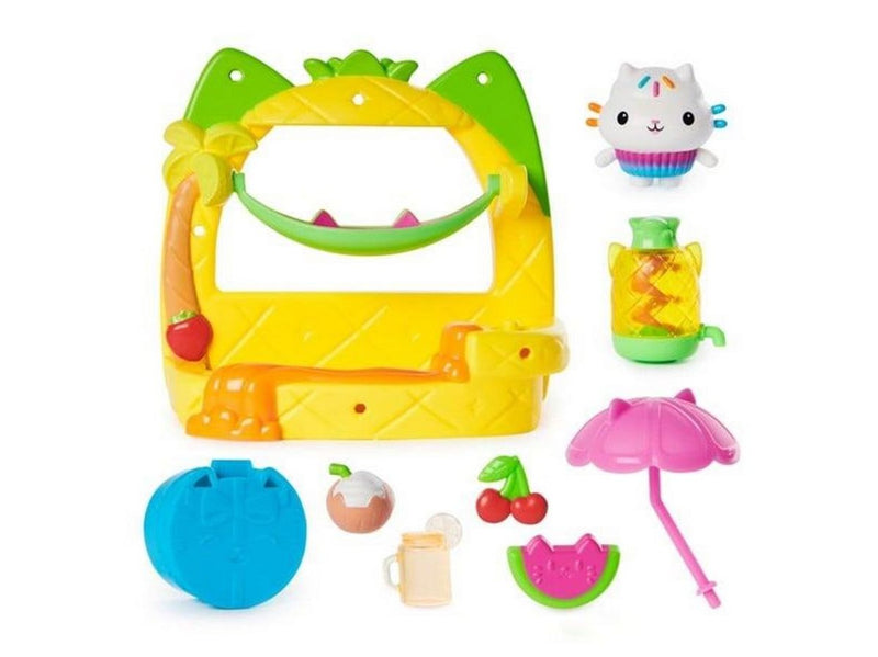 Gabby's Dollhouse Cakey’s Fruit Smoothie Balcony Playset