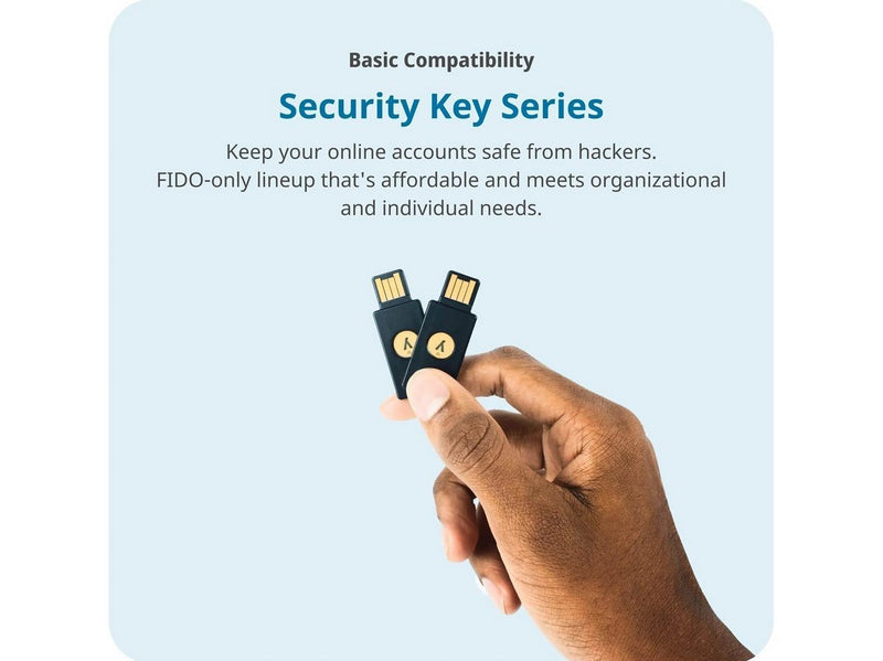 Yubico Security Key C NFC (USB-C) - Black - V. 5.71