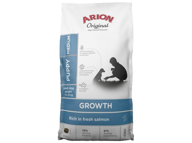 ARION original growth fish medium 12 kg