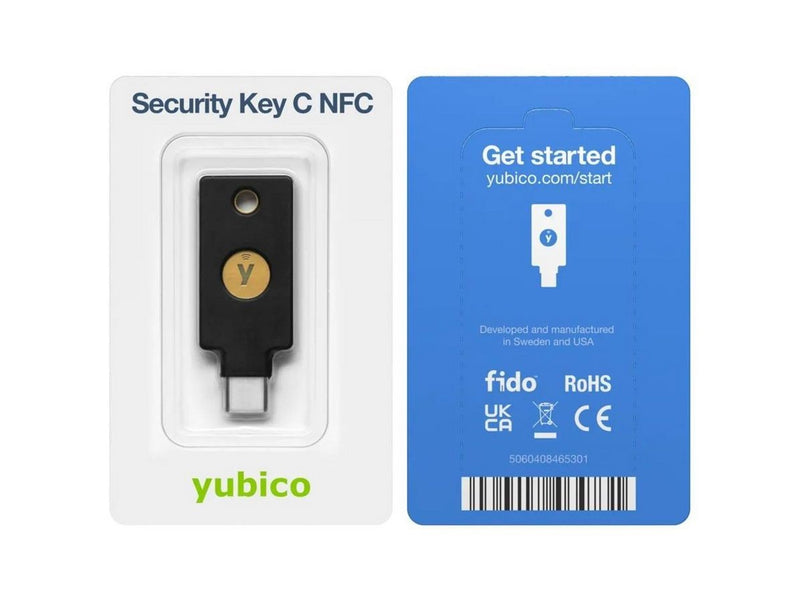 Yubico Security Key C NFC (USB-C) - Black - V. 5.71