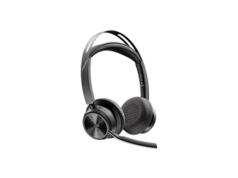 HP Poly Voyager Focus 2 Microsoft Teams Certified USB-C-C Headset +USB-C/A