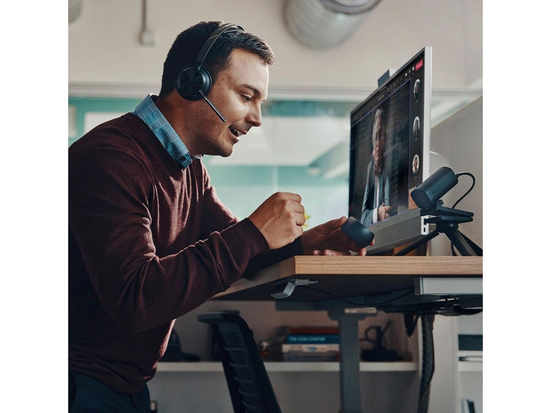 HP Poly Voyager Focus 2 Microsoft Teams Certified USB-C-C Headset +USB-C/A