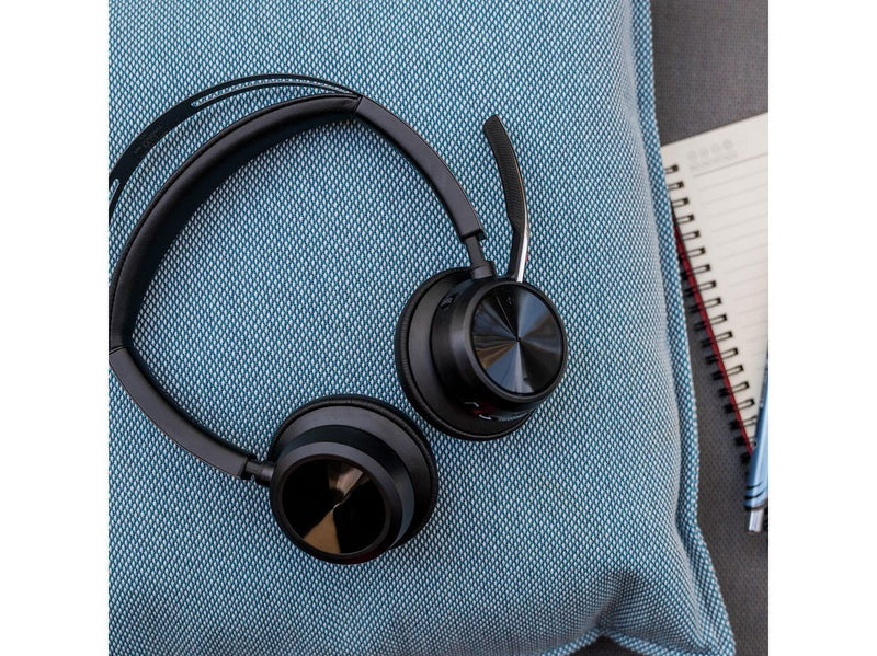 HP Poly Voyager Focus 2 Microsoft Teams Certified USB-C-C Headset +USB-C/A