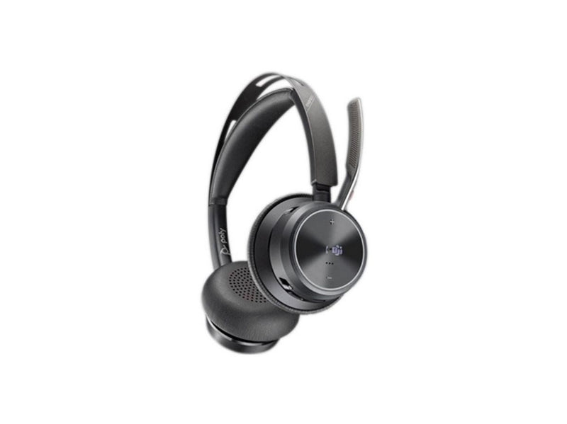 HP Poly Voyager Focus 2 Microsoft Teams Certified USB-C-C Headset +USB-C/A