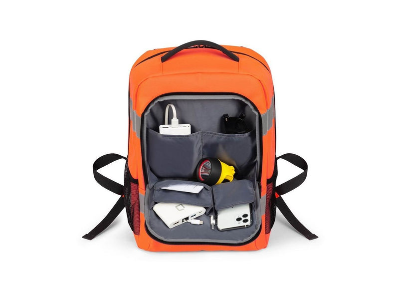 Dicota HI-VIS Rucksack - 24 Litern | Orange