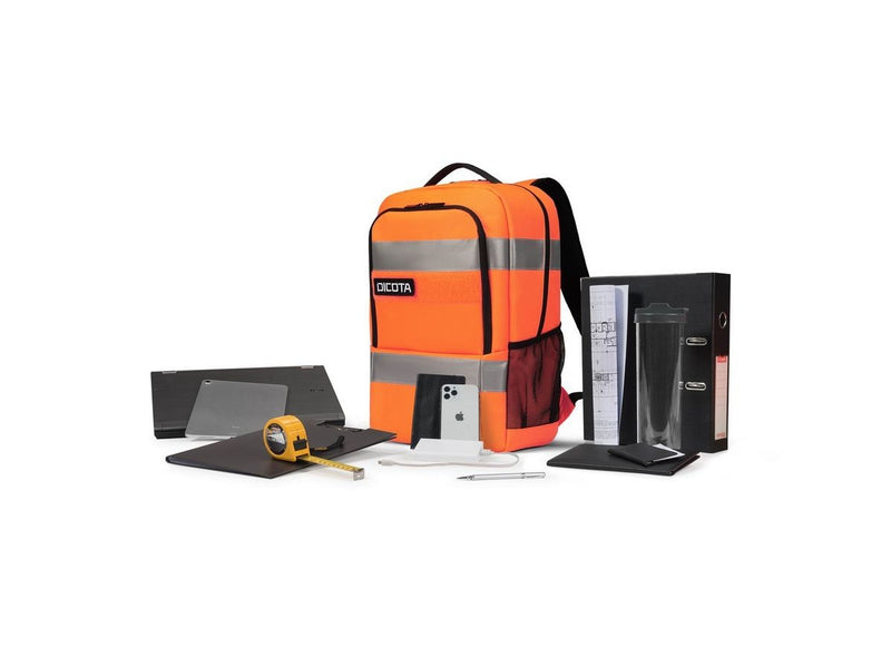 Dicota HI-VIS Rucksack - 24 Litern | Orange