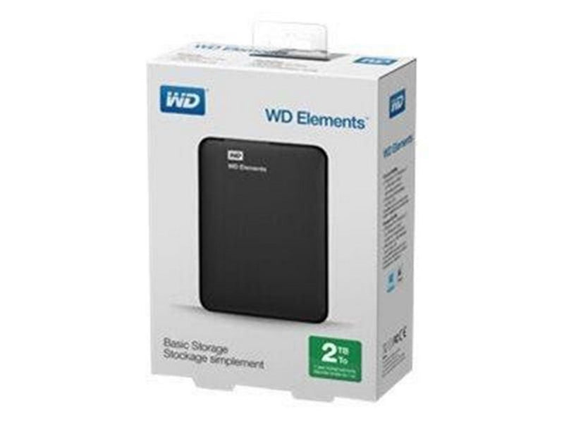 WD Elements Portable U3 - Extern Festplatte - 6TB - Schwarz
