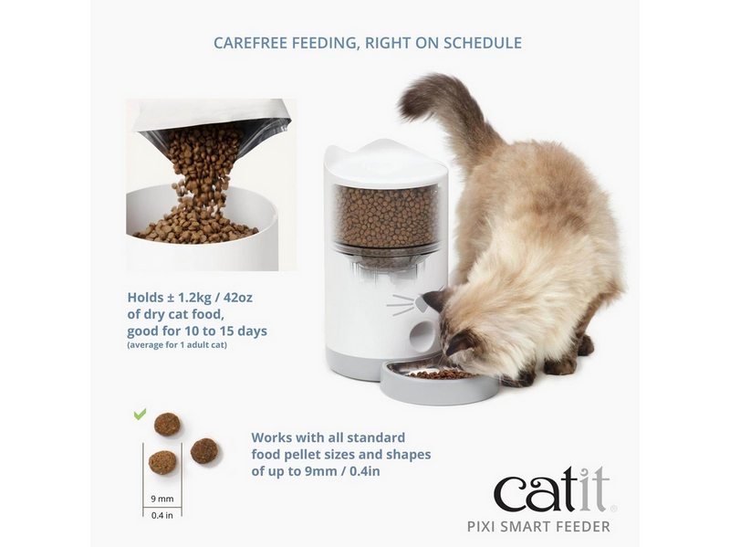 Catit PIXI Smart Dry Food Feeder WiFi