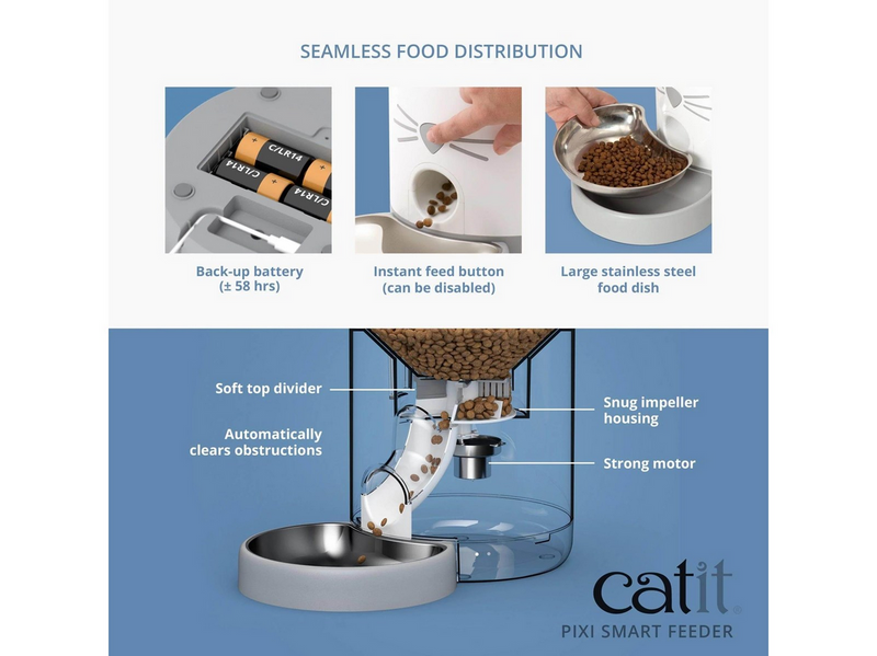 Catit PIXI Smart Dry Food Feeder WiFi
