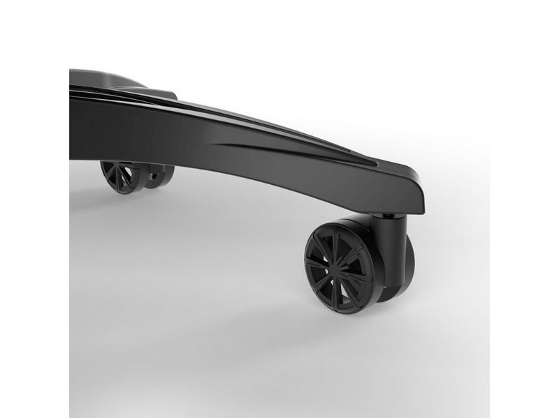 Corsair TC100 Relaxed Gaming Stuhl - Schwarz - Plüsch-Kunstleder - Bis zu 120 kg