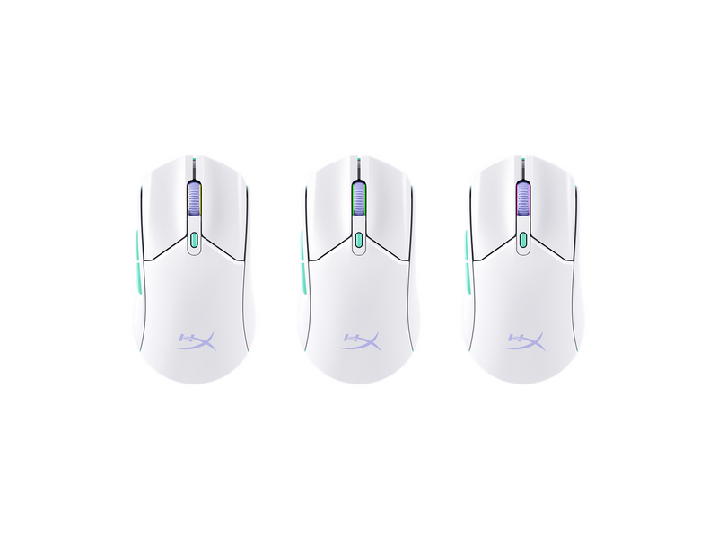 HyperX Pulsefire Haste 2 Core Wireless - Gaming Maus (Weiß)