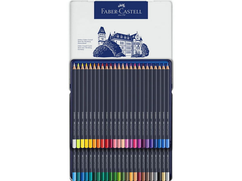 Faber-Castell Farbstift Goldfaber 48-Metalletui