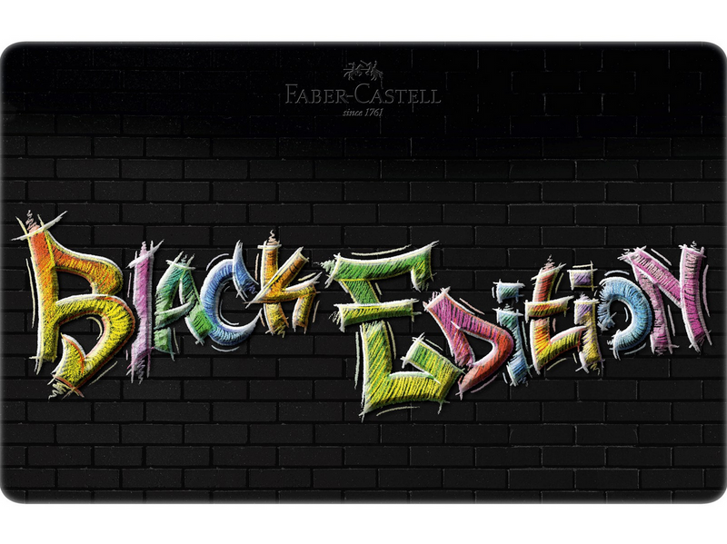 Faber-Castell Buntstifte Black Edition 36er Metalletui