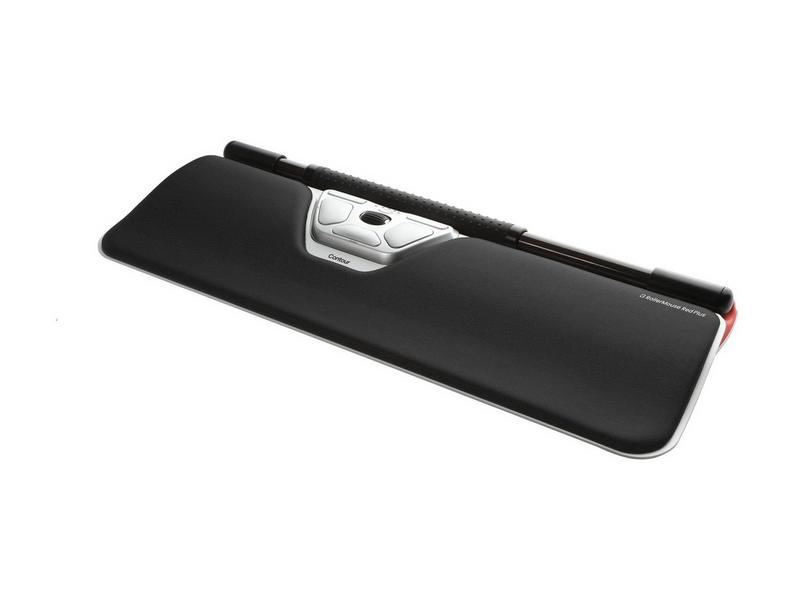 Contour RollerMouse Red Plus - Zentrales Zeigegerät (Silber)