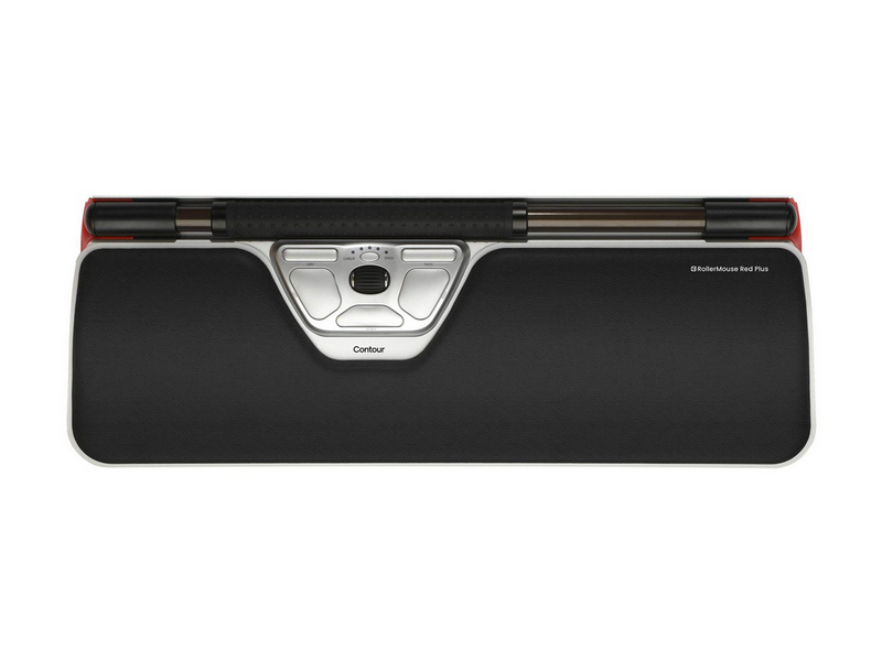 Contour RollerMouse Red Plus - Zentrales Zeigegerät (Silber)