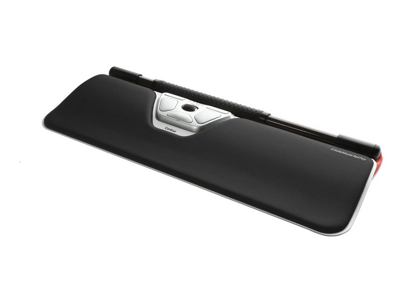 Contour RollerMouse Red Plus - Zentrales Zeigegerät (Silber)