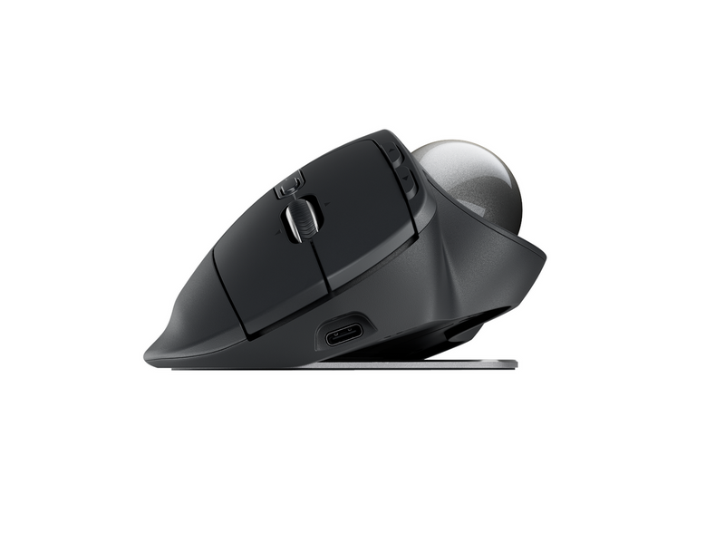 Logitech MX Ergo S - Ergonomische Maus (Schwarz)