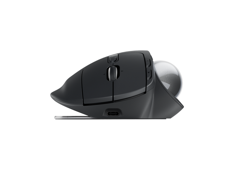 Logitech MX Ergo S - Ergonomische Maus (Schwarz)