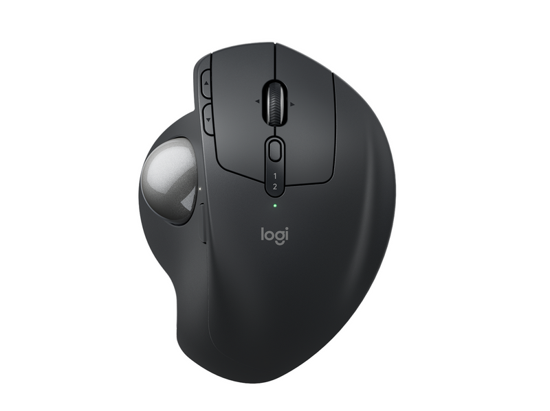 Logitech MX Ergo S - Ergonomische Maus (Schwarz)
