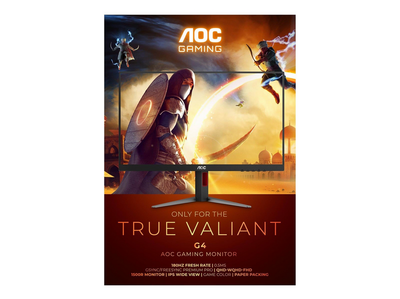 32" AOC CQ32G4VE - 2560x1440 (QHD) - 180Hz - VA