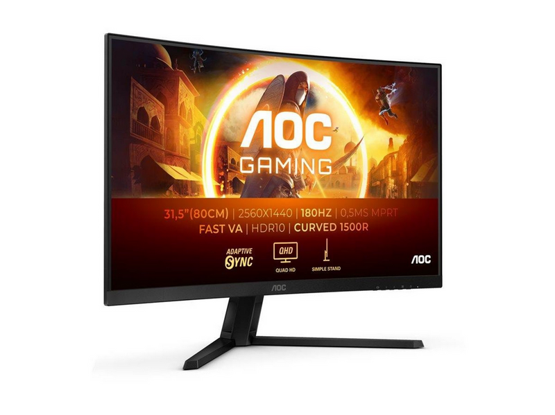 32" AOC CQ32G4VE - 2560x1440 (QHD) - 180Hz - VA