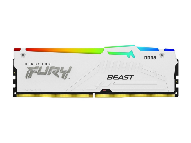 Kingston FURY Beast RGB DDR5-6000 - 16GB - CL36 - Single Channel (1 pcs) - AMD