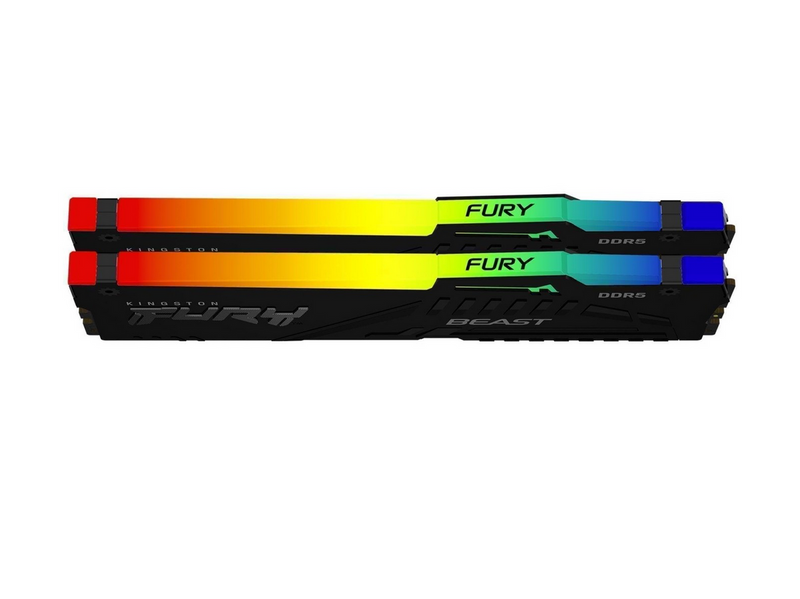 Kingston FURY Beast RGB DDR5-6000 - 32GB - CL36 - Dual Channel (2 pcs) - AMD