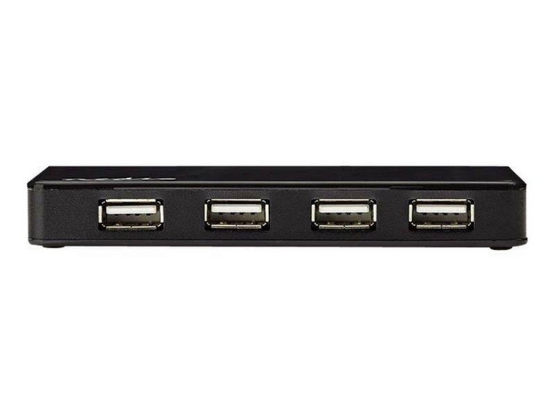 Nedis UHUBU2730BK - hub - 7 ports USB-Hubs - 7 - Schwarz