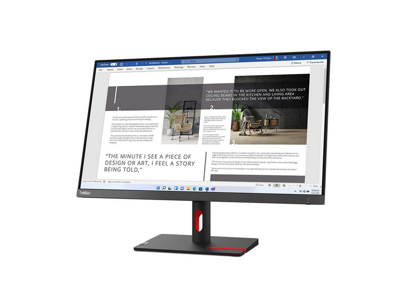 27" Lenovo ThinkVision S27i-30 - 1920x1080 (FHD) - 100Hz - IPS