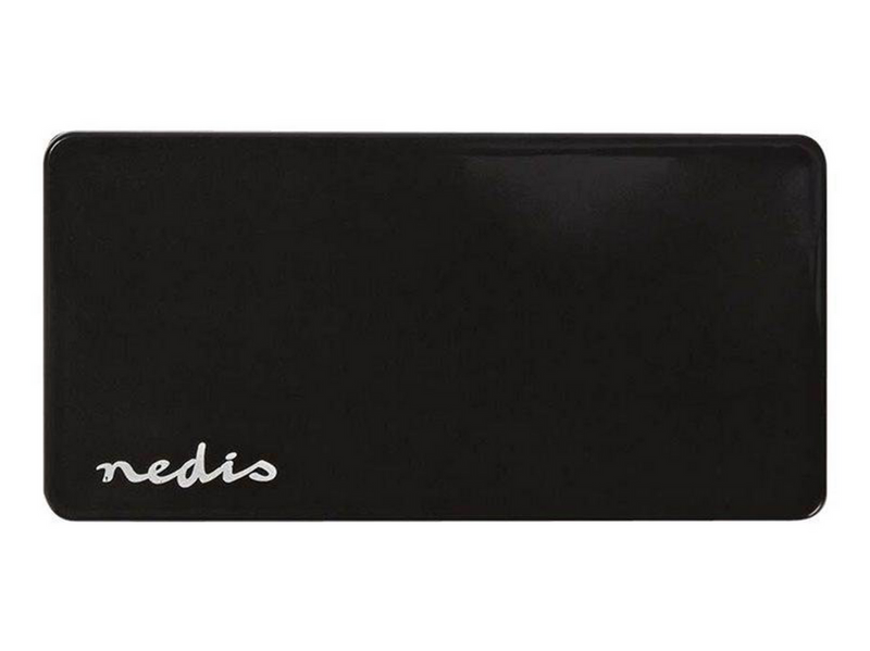 Nedis UHUBU2730BK - hub - 7 ports USB-Hubs - 7 - Schwarz