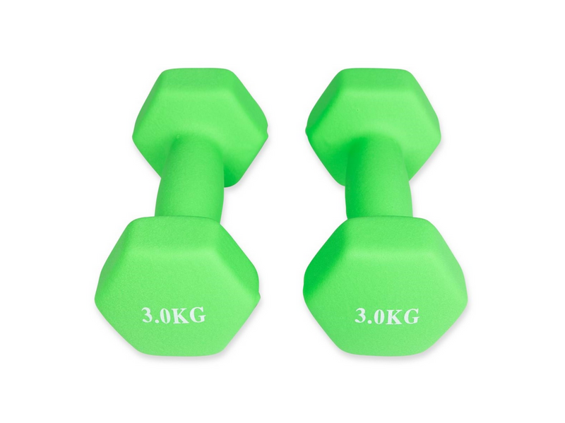 ASG Handweight Set 3 kg Neoprene