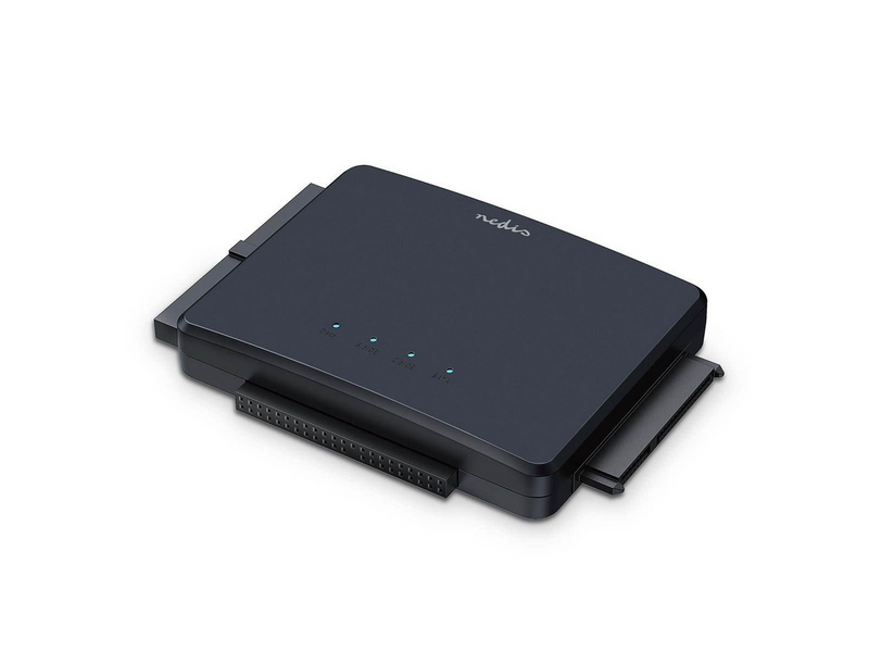 Nedis Hard Disk Adapter | USB 3.2 Gen1 | 2.5 / 3.5 " | IDE + SATA | Mains