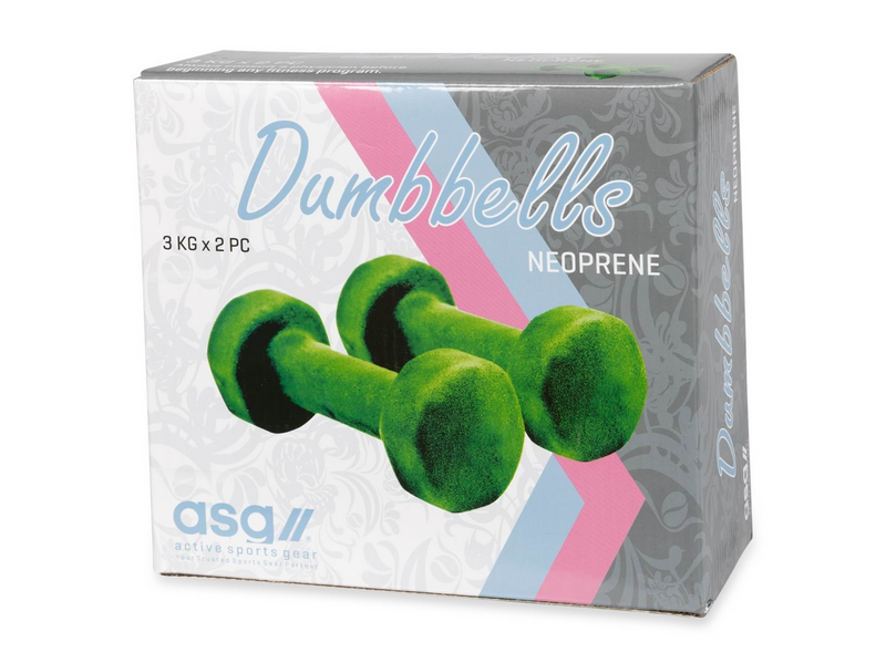ASG Handweight Set 3 kg Neoprene