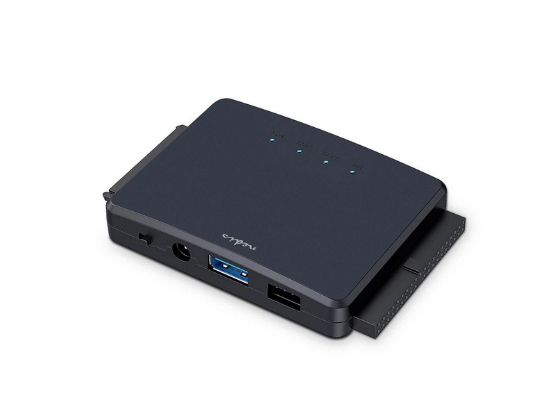 Nedis Hard Disk Adapter | USB 3.2 Gen1 | 2.5 / 3.5 " | IDE + SATA | Mains