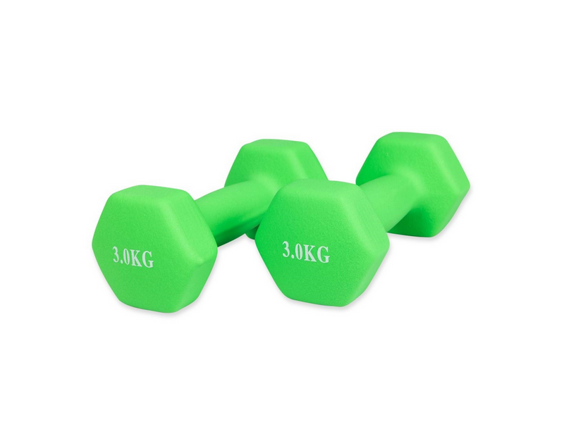 ASG Handweight Set 3 kg Neoprene