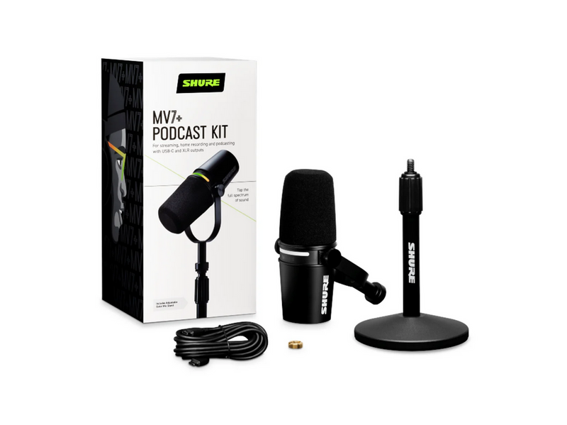 Shure MOTIV MV7+ Podcast Kit