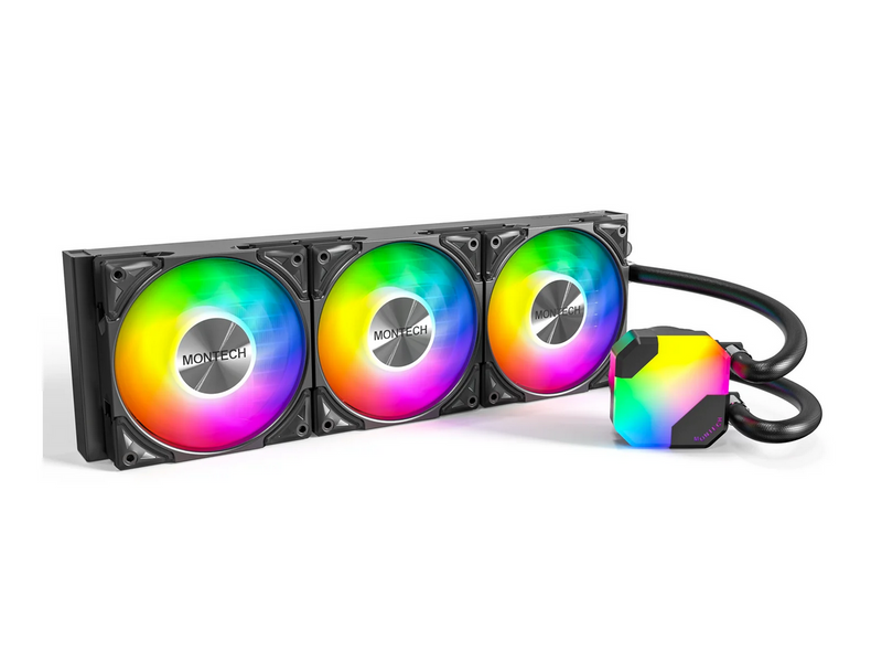 Montech Hyper Flow ARGB 360 - Black - CPU-Wasserkühlung - Max 29 dBA
