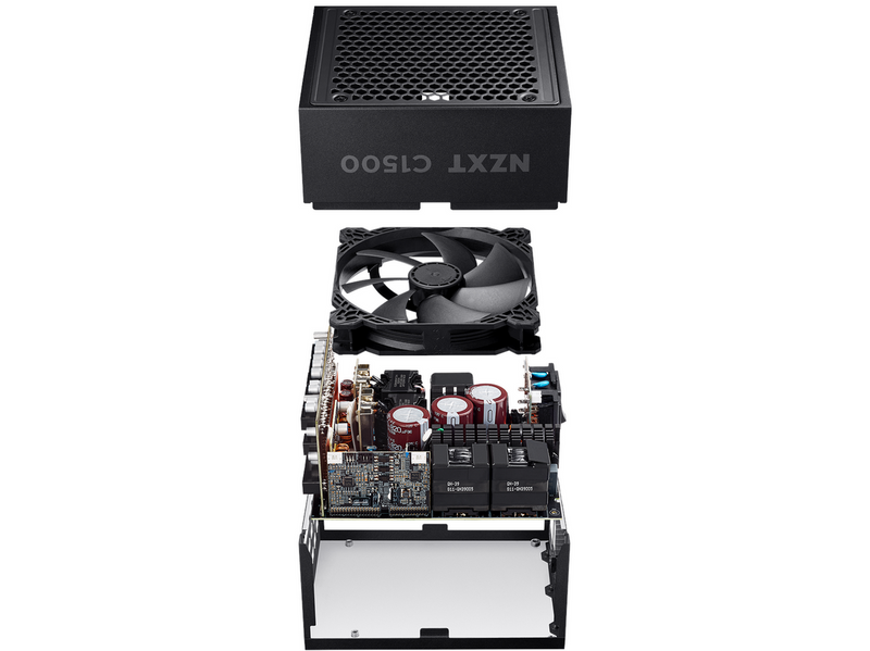 NZXT C1500 PLATINUM Netzteile - 1500 Watt - 140 mm - ATX 3.1 - 80 Plus Platinium