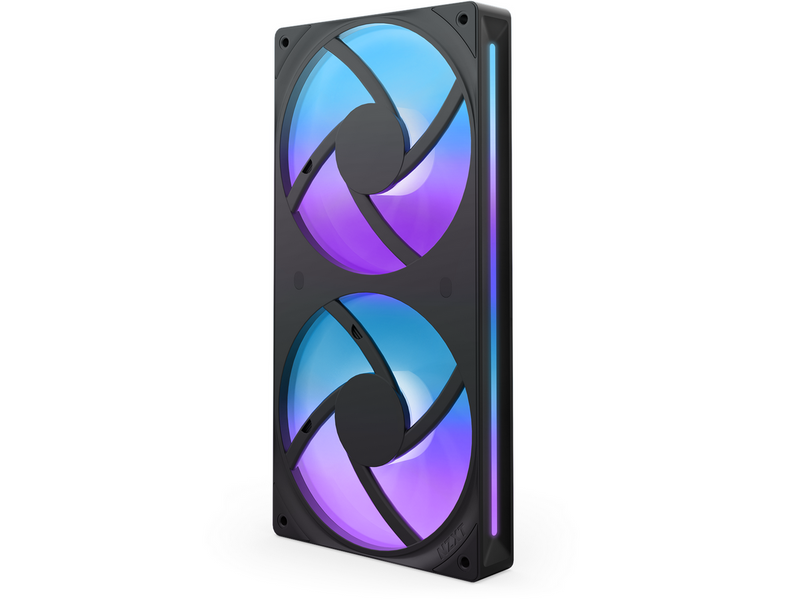 NZXT F240 RGB CORE UNIBODY - 240mm - Gehäuselüfter - 120mm - Schwarz - 30 dBA