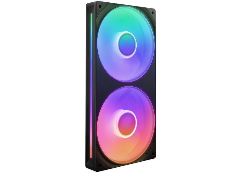 NZXT F240 RGB CORE UNIBODY - 240mm - Gehäuselüfter - 120mm - Schwarz - 30 dBA