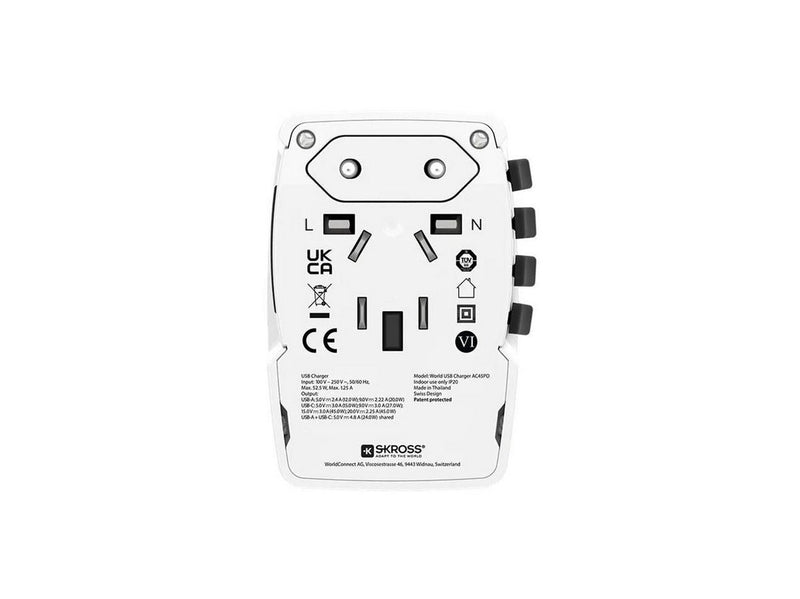 SKross World USB Charger AC45PD