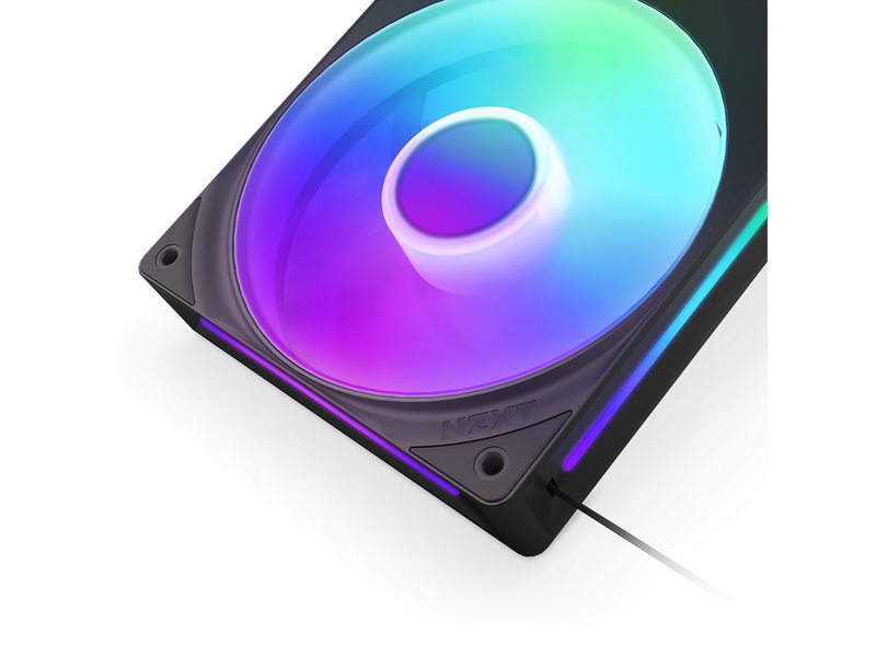 NZXT F240 RGB CORE UNIBODY - 240mm - Gehäuselüfter - 120mm - Schwarz - 30 dBA