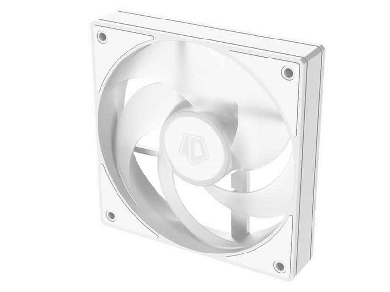 ID-Cooling AS-120-ARGB-W TRIO - Gehäuselüfter - 120mm - Weiß mit