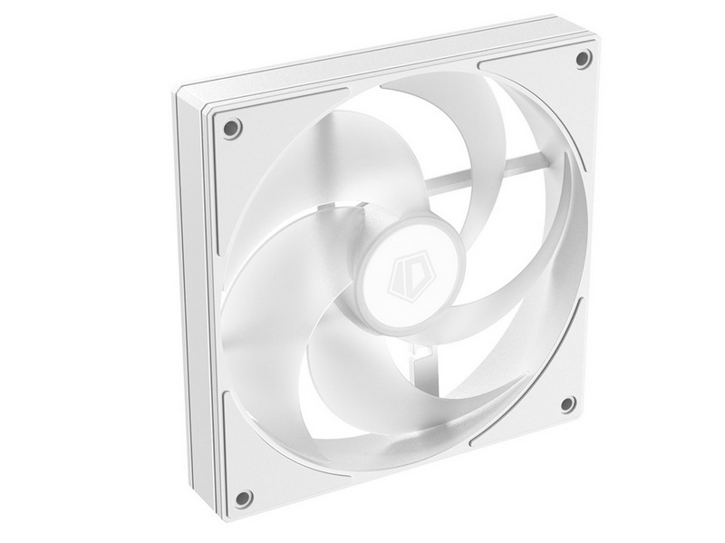 ID-Cooling AS-120-ARGB-W TRIO - Gehäuselüfter - 120mm - Weiß mit