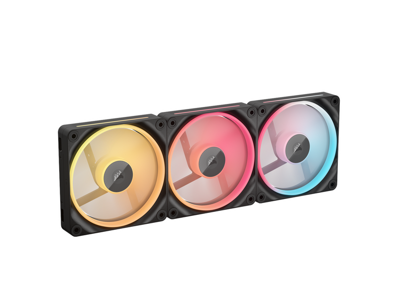 Corsair iCUE LINK LX120-R - Gehäuselüfter - 120mm - Schwarz - 37 dBA