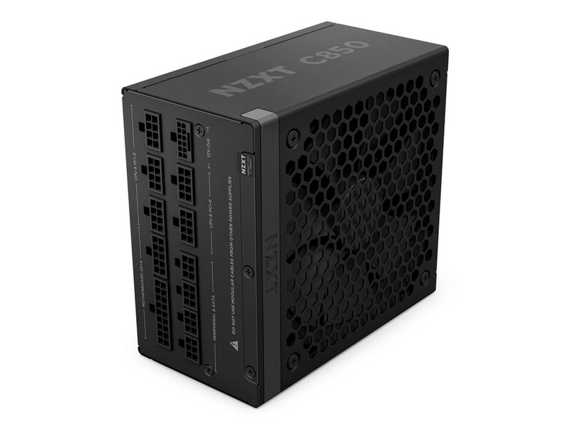 NZXT C-Series C850 (2024) Black Netzteile - 850 Watt - 135 mm - ATX 3.1 - 80