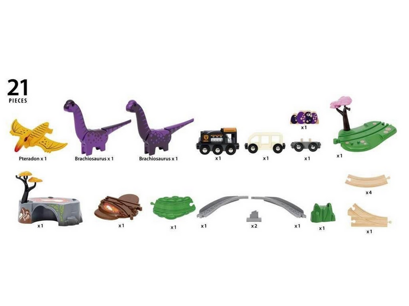 Brio 36094 Dinosaur Adventure Set